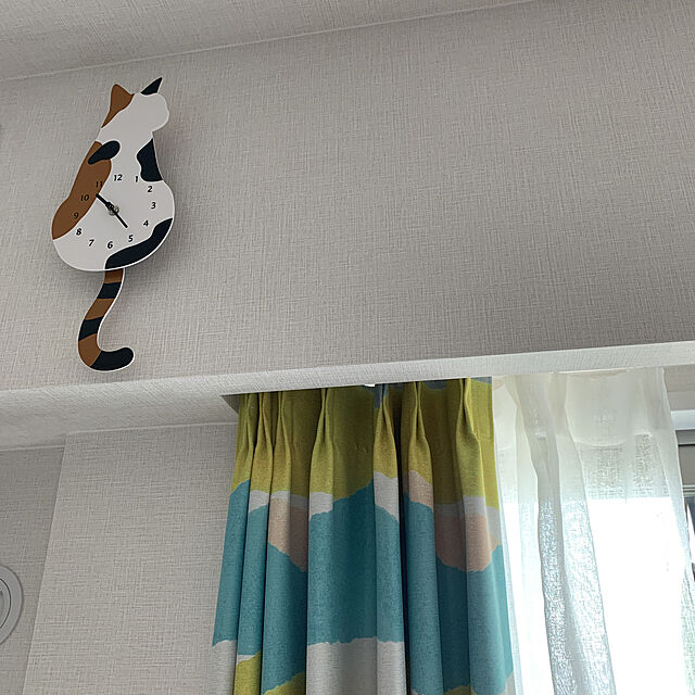 猫時計,三毛猫,一人暮らし,Lounge HOLAの部屋