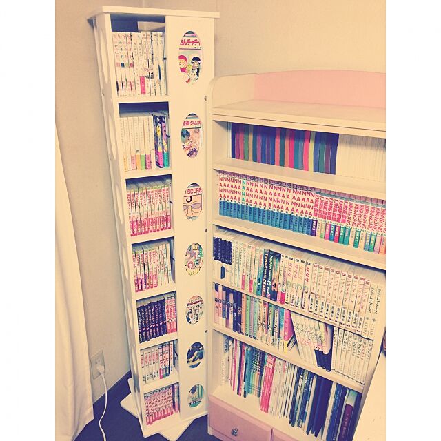 My Shelf,回転本棚,本棚,コミック,漫画,生活雑貨 miguの部屋