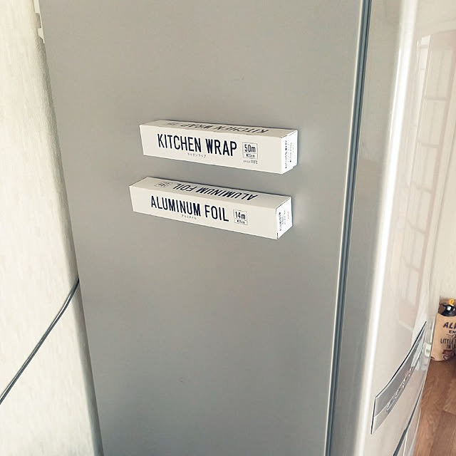 Kitchen,ラップ収納,冷蔵庫,収納,賃貸,一戸建て 賃貸,ねこと暮らす rhuの部屋
