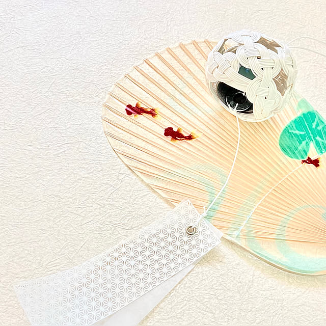 水うちわ,風鈴,ハンドメイド,コメントお気遣いなく♡,水引,水引細工,趣味,夏,和雑貨,手芸,水引飾り,Entrance,伝統工芸 sumikoの部屋