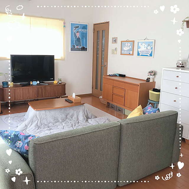 Lounge,ブラウンインテリア,無印良品,ナチュラル,IKEA,雑貨,北欧,unico,DULTON,ナチュラルインテリア,北欧インテリア,シロクマ貯金箱,わんこと暮らす家,いいね&フォローありがとうございます☆,トイプードルと暮らす,いぬと暮らす,ワンコのいる生活,いぬとの暮らし,ロールストランドアネモン,イケヒコ ラグ makkoの部屋