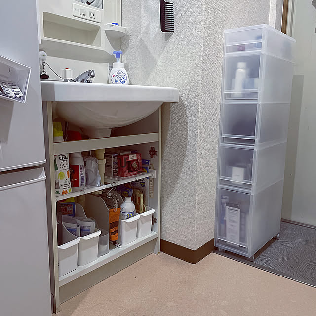Bathroom,玄関,ナチュラル,一人暮らし,9畳,1K 1人暮らし,ダイソー,100均,無印良品 hikaru.__.の部屋