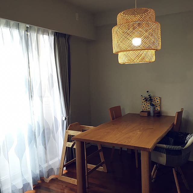 My Desk,照明,IKEA,マンション暮らし,子どものいる暮らし,新築マンション,家具蔵,ダイニング,こどもと暮らす。,マンションインテリア pirukuruの部屋