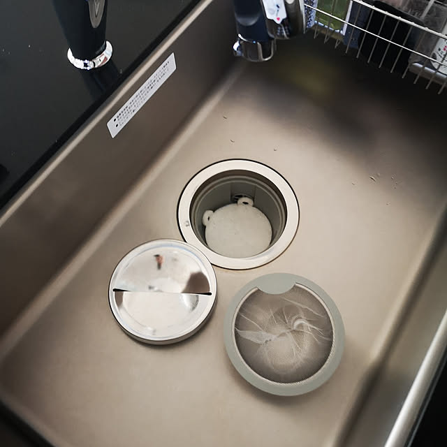 Kitchen,ゴミを減らす,お掃除しやすく,排水口ネット,排水口のごみ受け,環境にやさしい 75の部屋