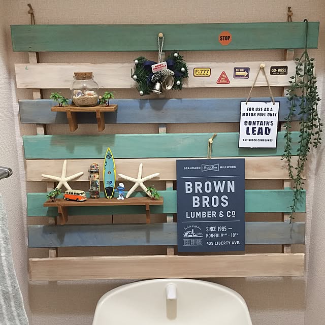 Bathroom,西海岸インテリア,カリフォルニアスタイル,コーナン,100均,セリア nattsu0331の部屋