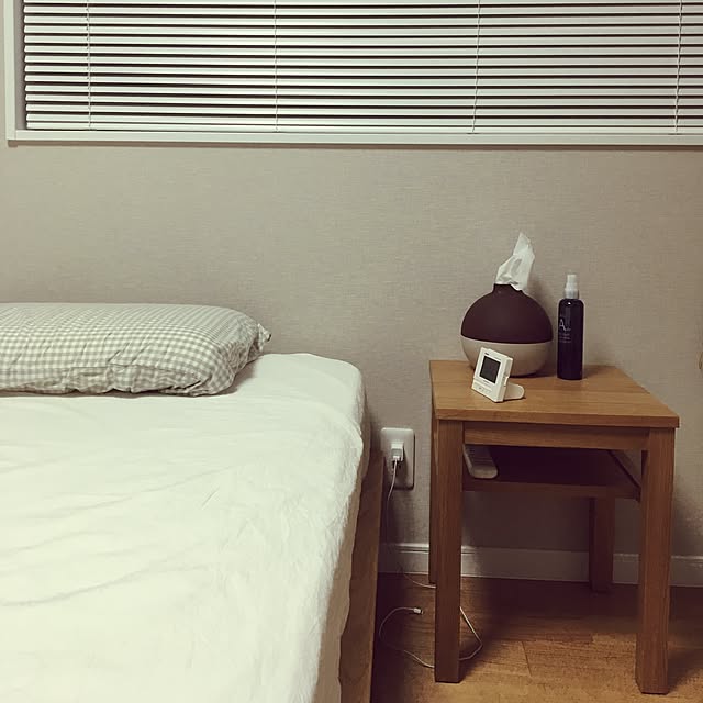 Bedroom,ベッドサイド,無印良品 pizzaiolaの部屋