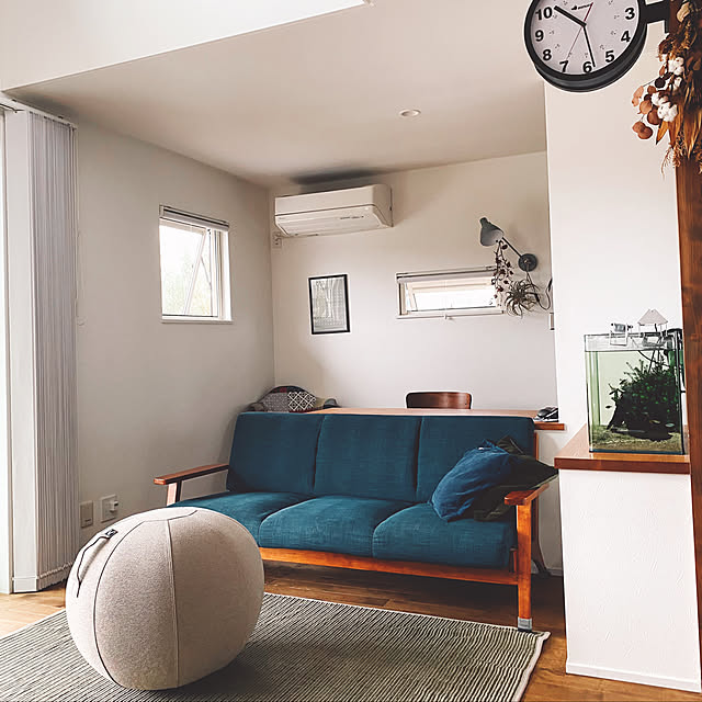 バランスボールのある暮らし,バランスボールカバー,バランスボール,ダイエット,夏のスペシャルクーポン,RoomClipショッピング,無垢材,暮らし,集成材,子供と暮らす,インテリア,子供と暮らす。,Overview chi...の部屋