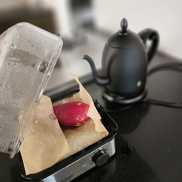 Kitchen,家電,Russell Hobbsスチーマー,ラッセルホブス ミニスチーマー,蒸かし芋,蒸し野菜,おやつタイム,放ったらかし調理,買ってよかったもの 75の部屋