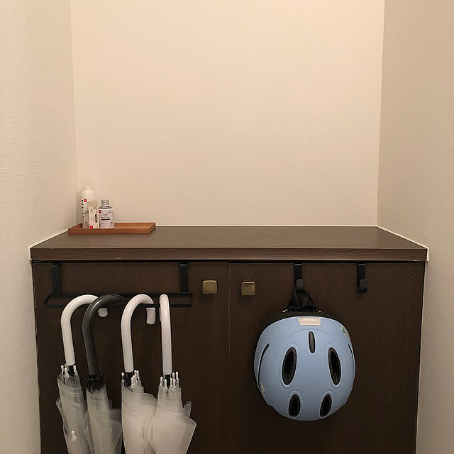 Entrance,吊り下げ収納,セリア,賃貸 omoの部屋