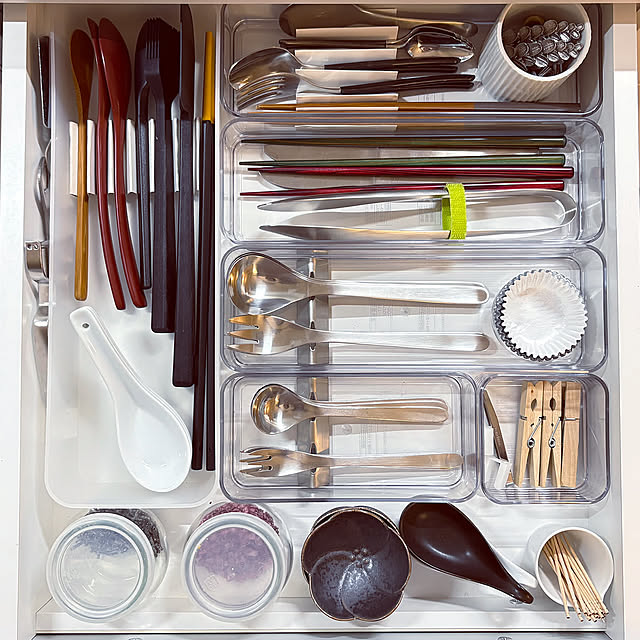 Kitchen,Nブラン,柳宗理カトラリー,キッチン収納,シエラS,LIXIL hiloの部屋