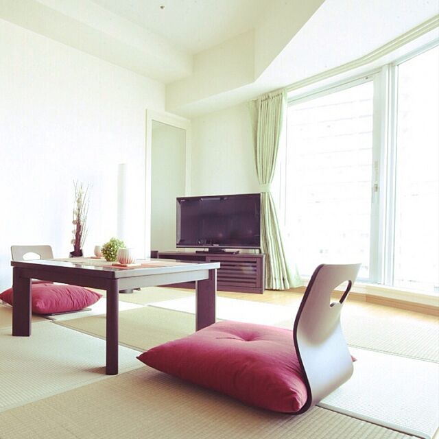Lounge,座布団,座椅子,Japanese room,和室 acoの部屋