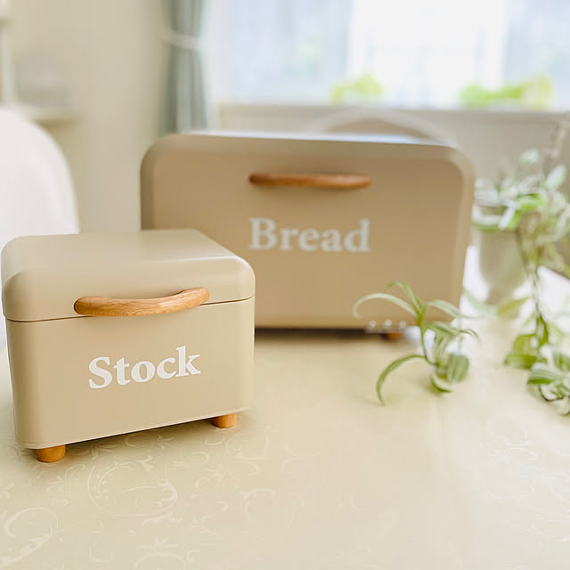 Kitchen,買ってよかったもの,Stockケース,BREADケース,ブレッドケース,キッチン収納,グレージュインテリア,くすみカラー,キッチン雑貨 choco-curiの部屋