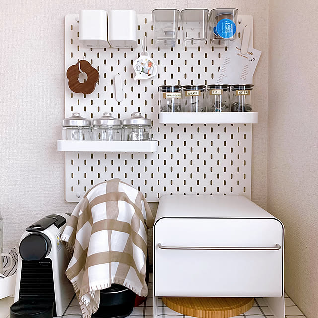 おうち時間,おうちカフェ,カフェコーナー,スコーディス,有効ボード,IKEA,ブレッドドロワー,My Shelf,ピッコラ,UtaU,RoomClipショッピング,ネスプレッソ sunabaの部屋