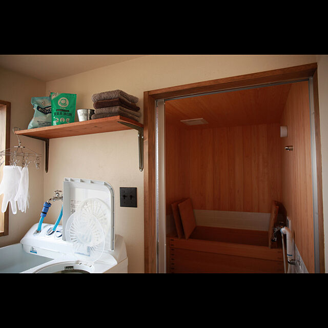 お風呂,脱衣室,洗濯機,二槽式洗濯機,バス aoiro-012の部屋