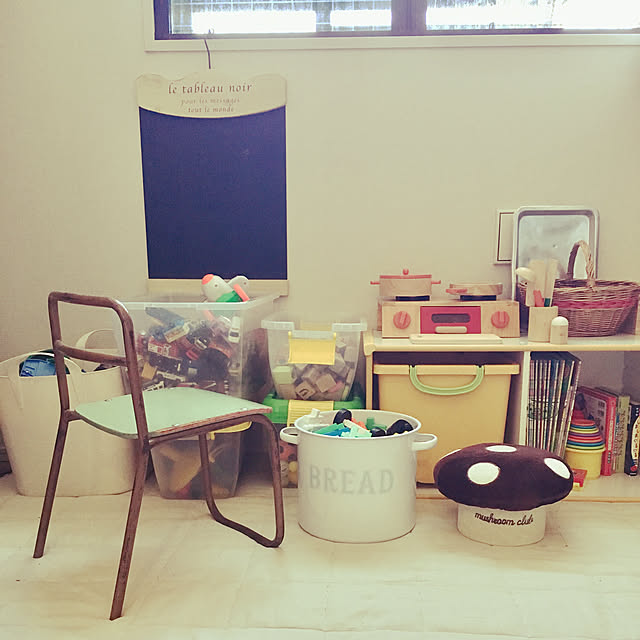 Overview,おもちゃ収納,ブレッド缶,子供部屋 lavenderの部屋