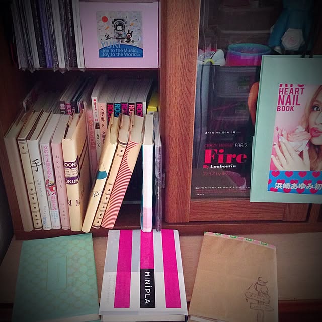 ブックカバー,本棚,ショッパー,リメイク,単行本,My Shelf,本,空き箱,ステッカー,ゆきんこ,YUKI,雑誌,目隠し,映画,フライヤー machikoの部屋