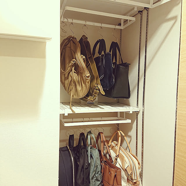 My Shelf,SIC,かばん収納,収納アイデア,クローク収納,アイデア,アイデア収納,アイデアをご提案♪作ってみました!,一人暮らし IchigoDaifukuの部屋