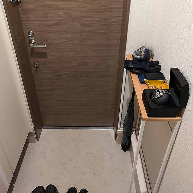 Entrance,シンプルインテリア,飾り棚,賃貸,山崎実業 tower utaの部屋