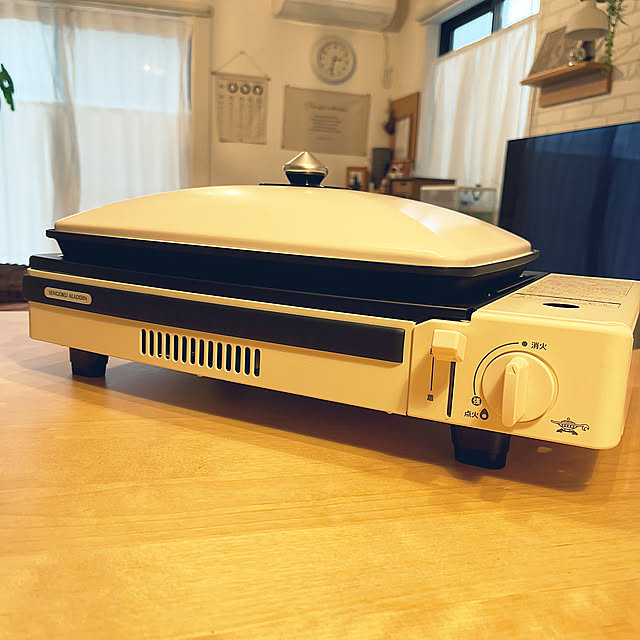 Kitchen,カセットコンロ,観葉植物,小さなお家,建売住宅,木のある暮らし,小さなお庭,うさぎと暮らす,こどもと暮らす,四姉妹,スッキリを目指して,IKEA,unico,アラジン,レザーソファー hirariの部屋