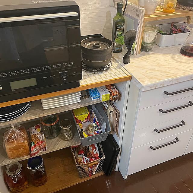 Kitchen,キッチン収納 kuroの部屋