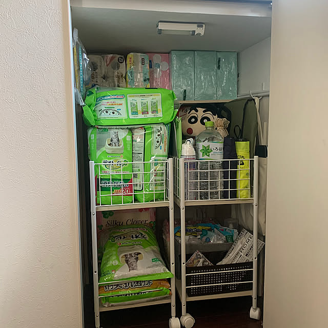 Entrance,収納,ニトリ,DIY,在庫管理しやすい工夫,在庫確認,日用品の保管,日用品ストック収納,日用品収納,スペース有効に使いたい,スペース有効活用,スペースラック,スペース活用,スペースの有効活用,キャスター付きラック,キャスター付,キャスター付きワゴン,キャスター付き収納,キャスター付き Miyureの部屋