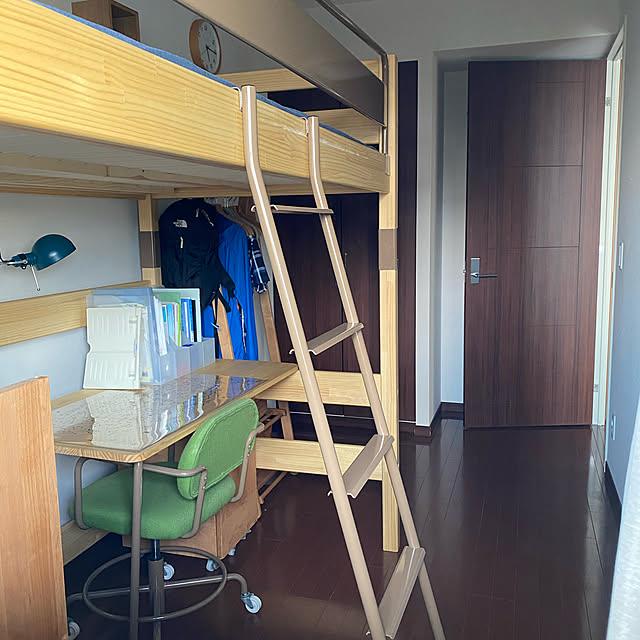 男の子の部屋,子ども部屋,ロフトベッド,モモナチュラル,Bedroom,長男の部屋 stの部屋