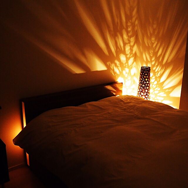 Bedroom,リゾート風,間接照明,ミニマリスト,シンプルライフを目指す waku2piratesの部屋