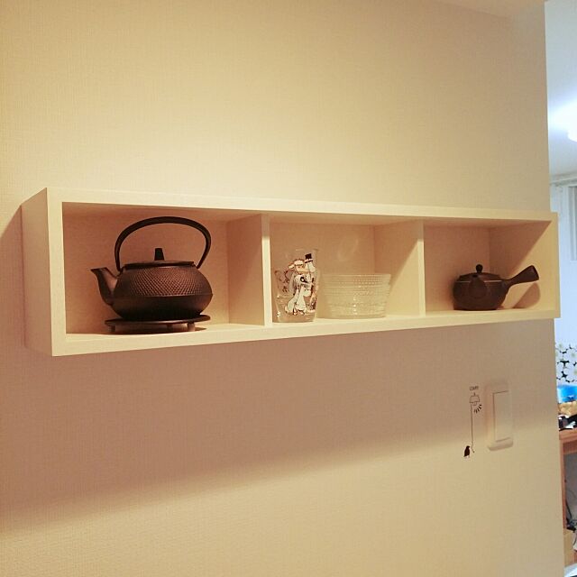 Kitchen,無印良品 壁に付けられる家具,南部鉄瓶,イッタラ カステヘルミ,イッタラカルティオ,急須 Yukiko25の部屋
