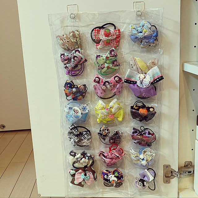 ヘアゴム収納,100均,セリア,ハンドメイド,ナチュラル,雑貨,ハロウィン,My Shelf white_roseの部屋