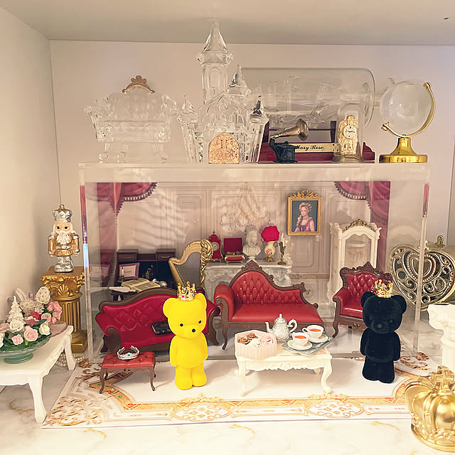 My Shelf,リーメントのミニチュア,100均,キンプリ大好き^ ^,セリア hiromiの部屋
