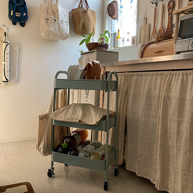 ウェルカムクーポン,キッチンワゴン,ナチュラル,お気に入り,建売住宅,Kitchen chunpinaの部屋