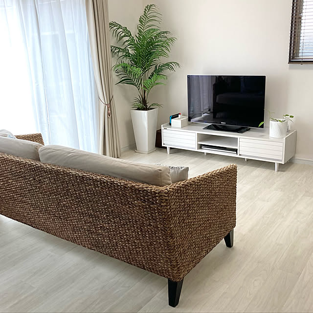 夏のスペシャルクーポン,RoomClipショッピング,テレビボード,狭小住宅,狭い,建て売り,佐藤産業,リゾート風にしたい,Lounge tonchiの部屋