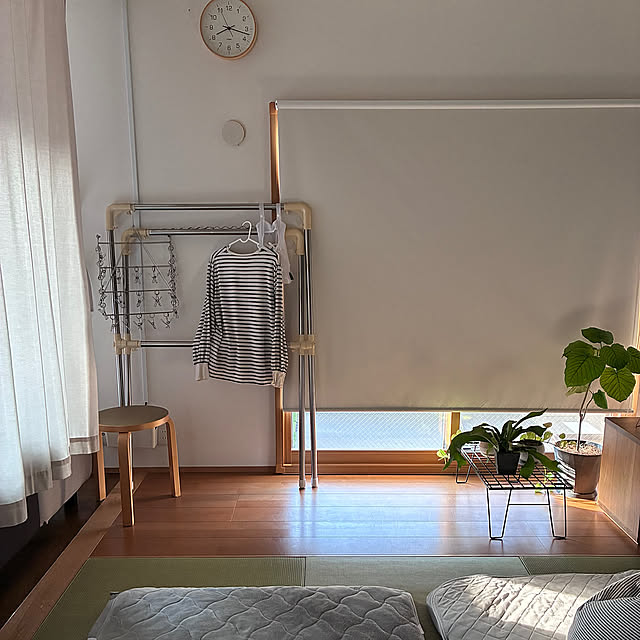 Bedroom,ニトリ,リノベーション,マンション暮らし,いいねと、フォローの押し逃げすみません!,いいね!いつもありがとうございます♡,築古マンション,暮らしのひとコマ,低予算リノベ,畳スペース sakiの部屋