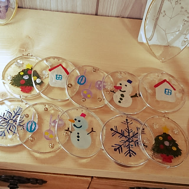 クリスマス,レジン,オーナメント手作り maiの部屋