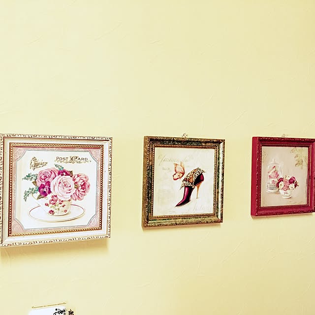 On Walls,給湯器カバー,ミニ額絵,DIY Rayの部屋