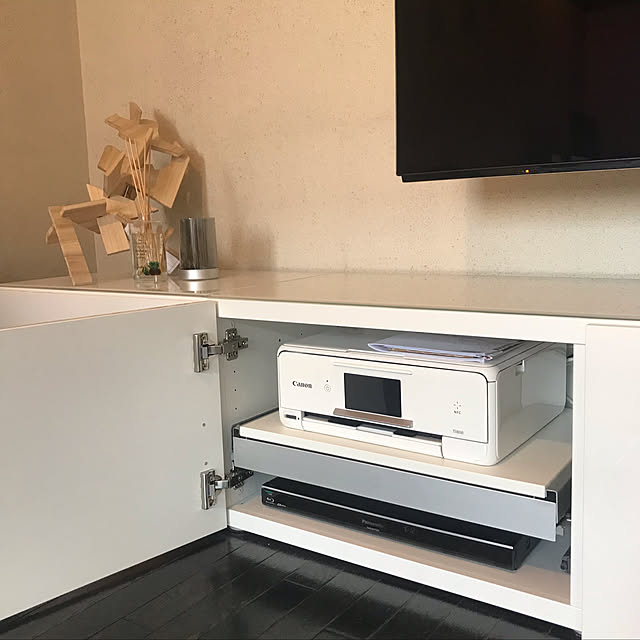 Canonプリンター,IKEA,Panasonic VIERA,BESTÅ,Lounge biroballonneの部屋