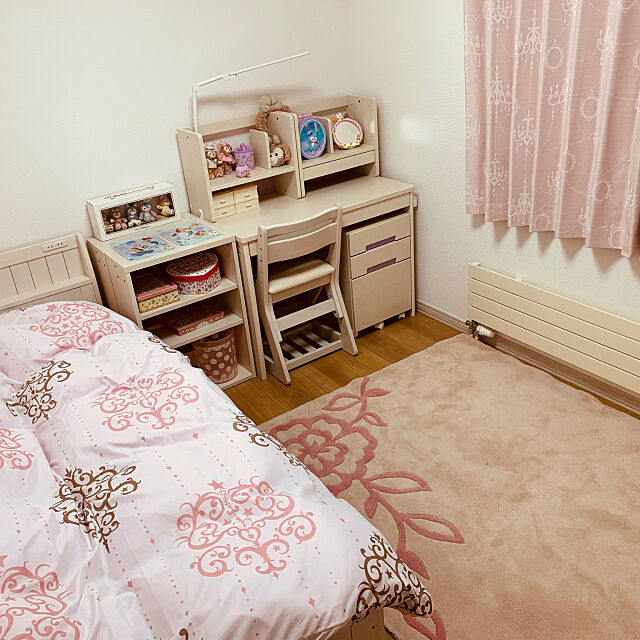 子ども部屋 女の子,RoomClipアンケート,ニトリ,Overview sachiの部屋