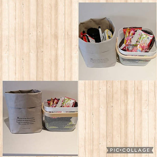 My Shelf,お菓子入れ,IKEA 雑貨,リーサトルプバスケット maron-cocoの部屋