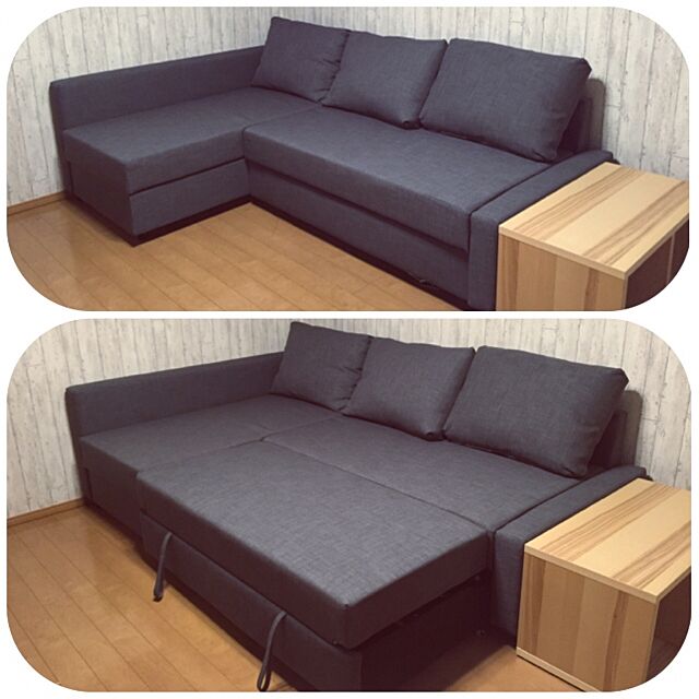 Lounge,ソファーベッド,IKEA,ソファ kumasanの部屋