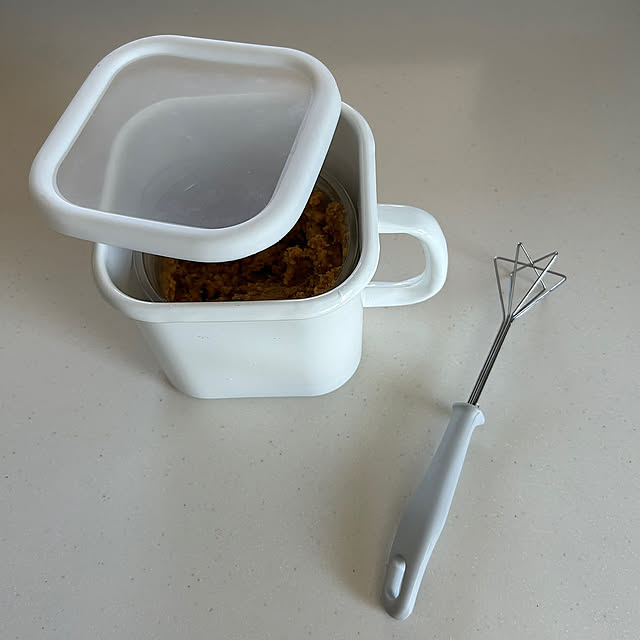 Kitchen,ホーロー容器,カインズ,味噌マドラー,セリア,キッチン道具 fuuuchan69の部屋