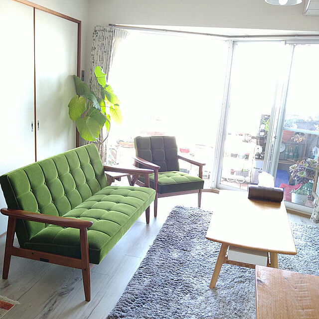 Lounge,ソファ,カリモク60,カリモク60 Ｋチェア,レトロ sakusakuの部屋