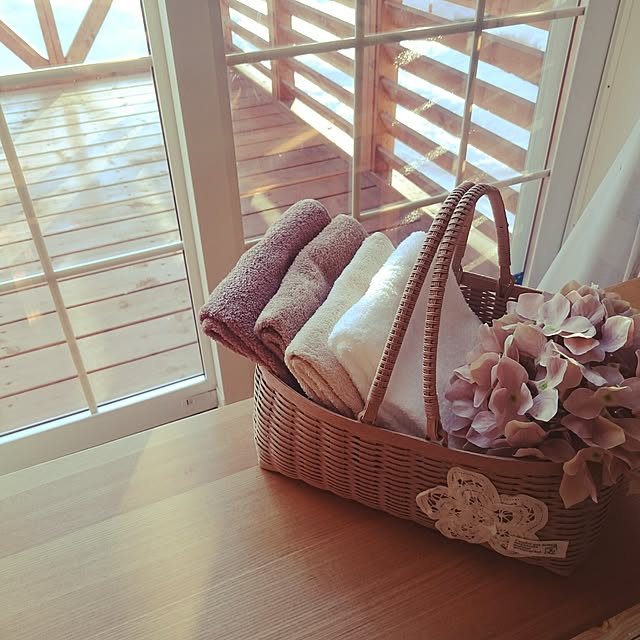 トゥシェ,タオル収納,タオル,ヒオリエ nahhoの部屋