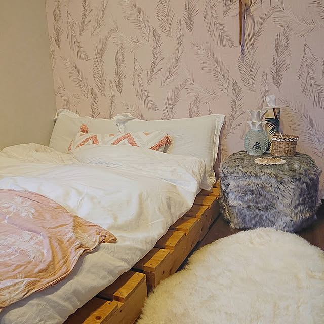 Bedroom,大人ハワイアン,ハワイアンインテリア,RC名古屋同盟,みんなに感謝❤️,RC愛知同盟,ハワイアンスタイル,出逢いに感謝♡,インスタもcocosorasaku,BOHO,ビーチガールのお部屋,ALOHA♡,こんな私にいつもありがとう❤️,オールドハワイアン,インスタ店アカcocoseasmile,cocoseasmile,ラビットファー,ムートンラグ cocosorasakuの部屋
