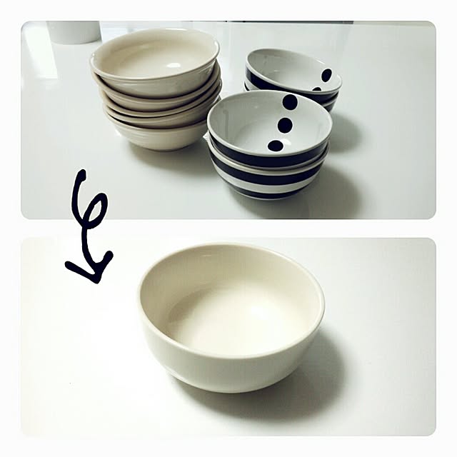 Kitchen,買ったもの,シンプルにしたい,収納をガラガラにしたい,無印良品の食器 Kaori39の部屋