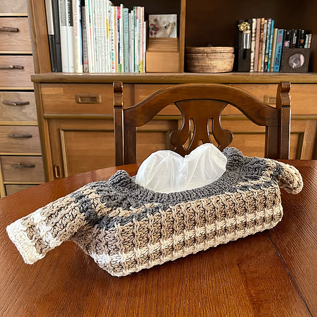 My Desk,ティッシュボックスカバー,古着リメイク,イベント参加,ハンドメイド kuuの部屋