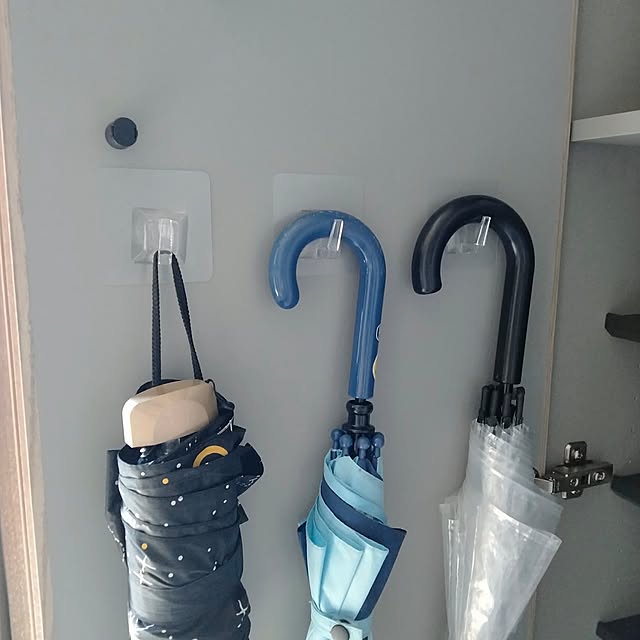 Entrance,ダイソー,100均,Daiso,傘掛け,傘収納,収納アイデア kagomeの部屋