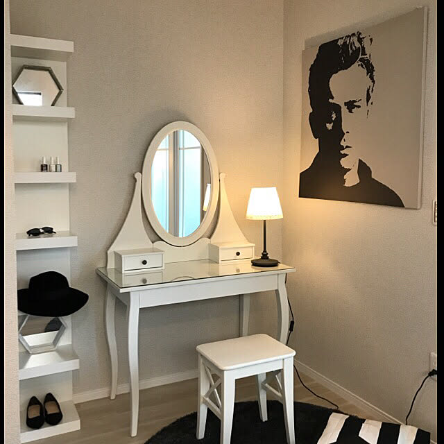 シンプルもロマンチックも叶う♡IKEAのドレッサーに大注目