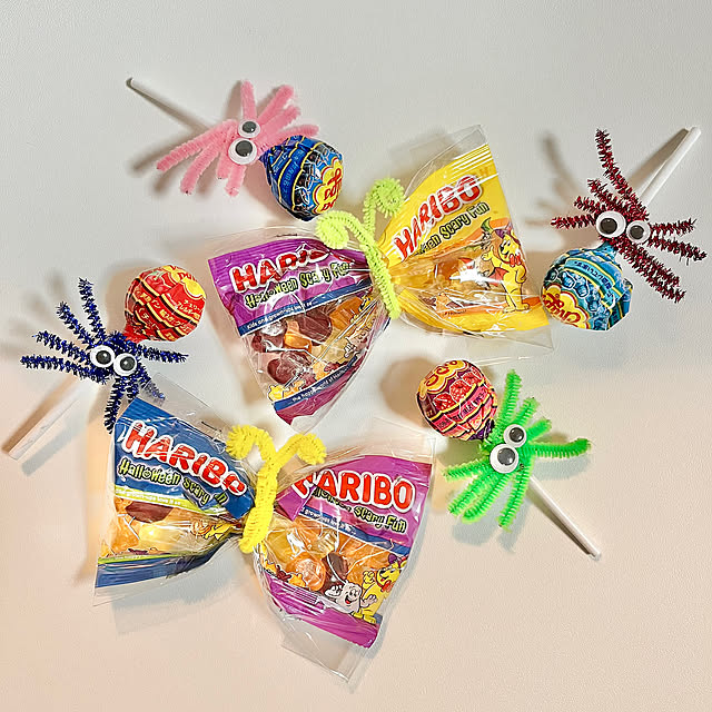 My Desk,HALLOWEEN,ハロウィンお菓子,ハロウィン,おやつ時間,おやつ,Trick or Treat,100均アレンジ,100均,お菓子,ダイソー golf21の部屋