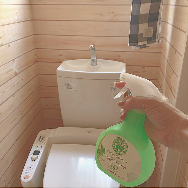 Bathroom,モニター,モニター中,トイレットクリーナー,ハッピーエレファント,サラヤ,トイレ,happyelephant,自然派洗剤 mikaの部屋