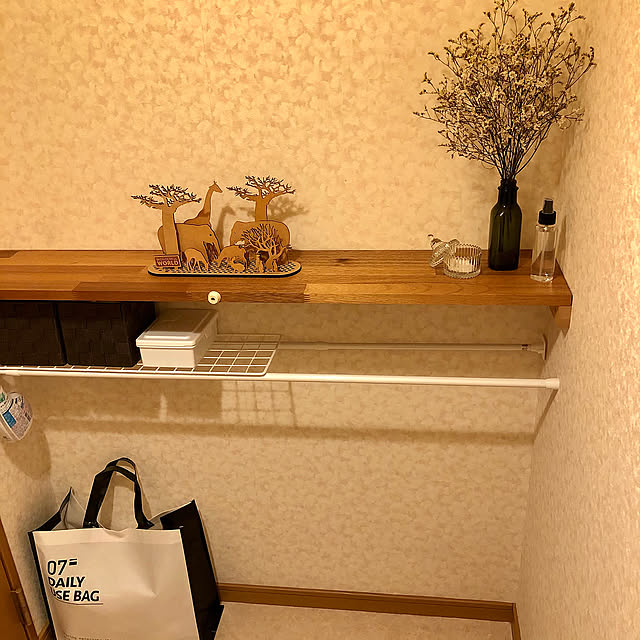 突っ張り棒で収納,ワイヤーネット&突っ張り棒,ワイヤーネットDIY,トイレDIY,1LDK2人暮らし,賃貸アパート,賃貸 1LDK,新婚生活,二人暮らし,夫婦二人暮らし,1LDK,賃貸,ズボラ掃除,Bathroom gurikkoの部屋